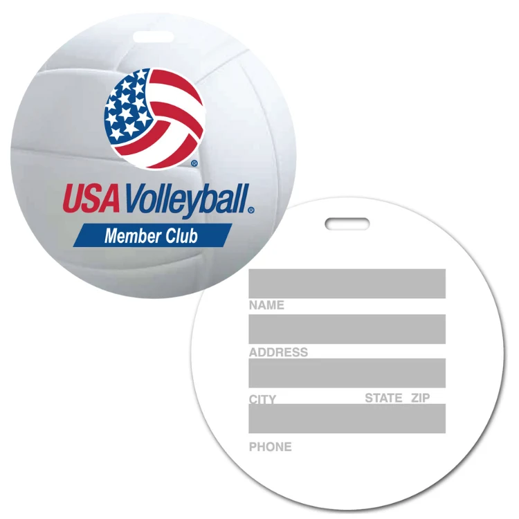 Luggage Tag With Matte Back, Medium 1