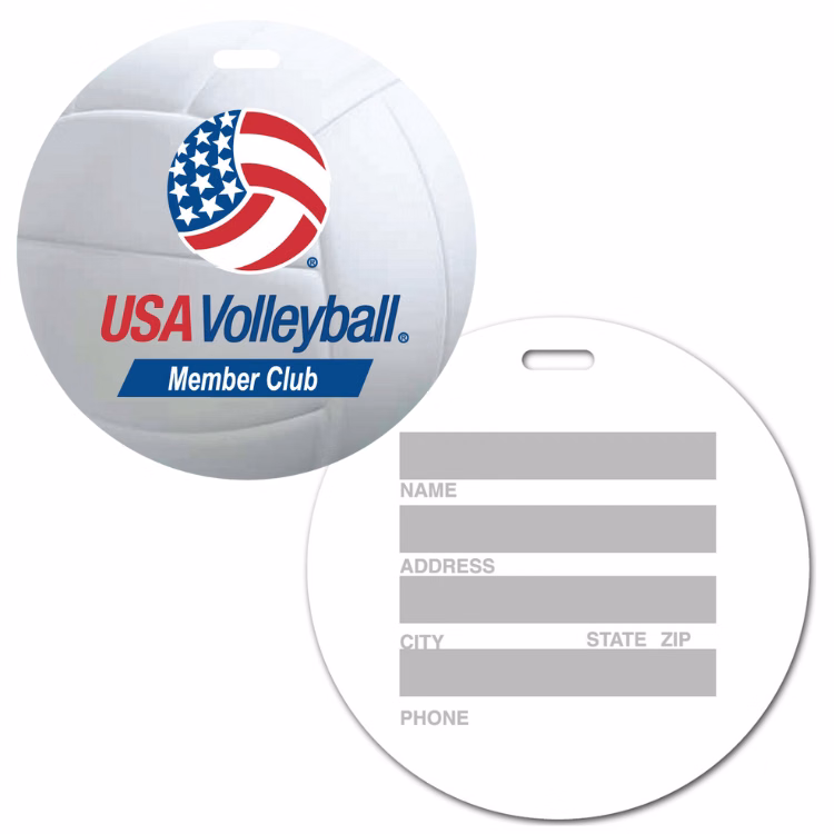 Luggage Tag With Matte Back, Medium
