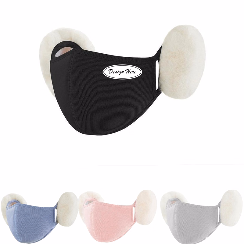 Warm Fleece-Lined Mask with Windproof Ear Covers