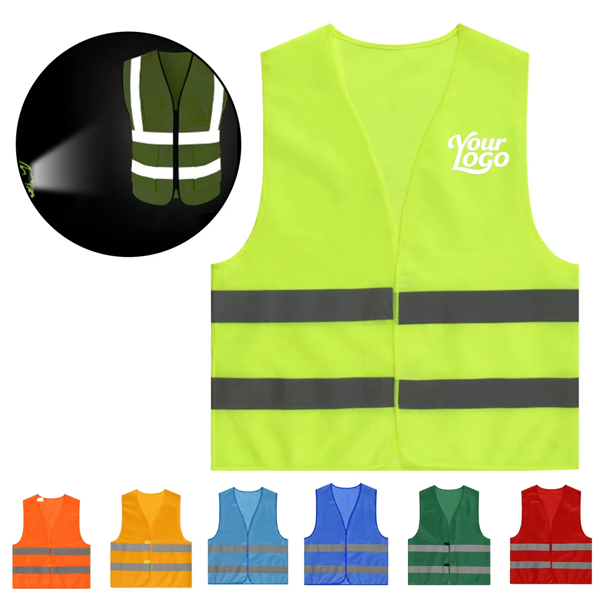 High Visibility work Safety Vest 1