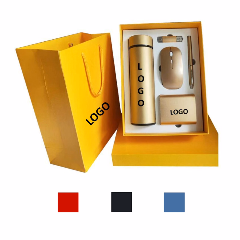 Business Set Tumbler Power Bank Pen Mouse Usb Drive