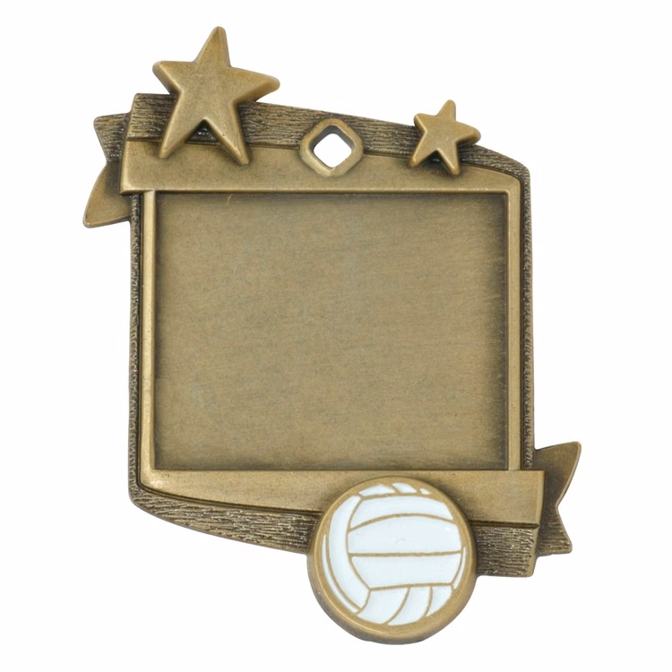 Volleyball Frame Medal - Discontinued