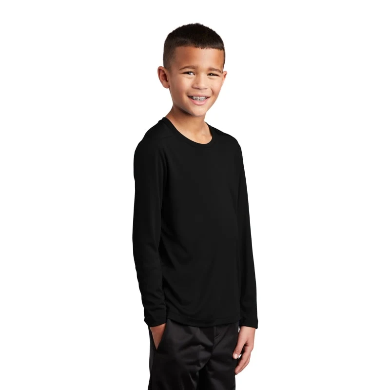 Sport-Tek Youth Posi-UV Pro Long Sleeve Tee. 1
