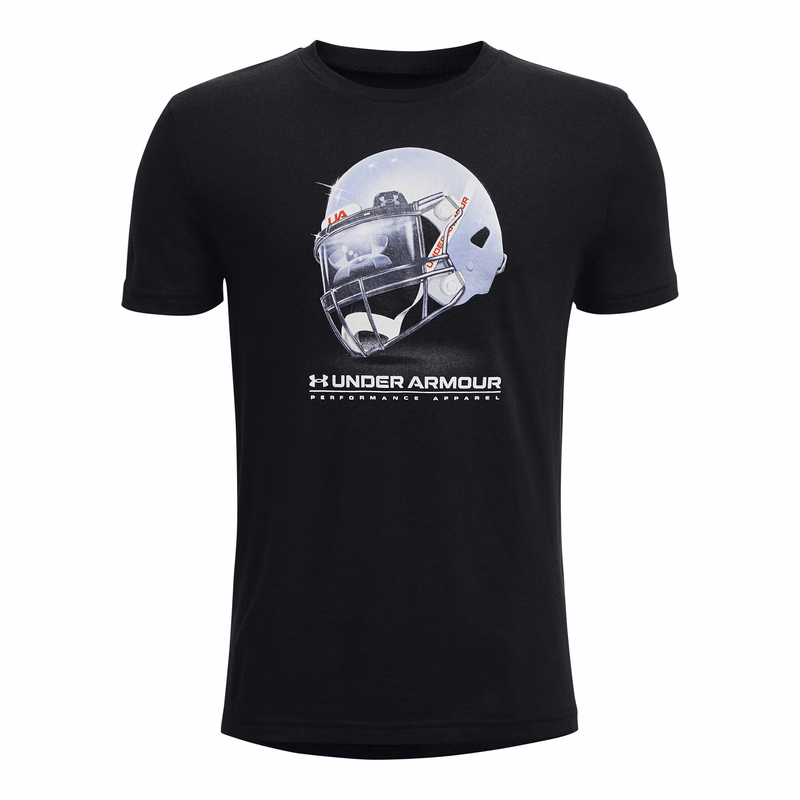 Boys' UA Football Helmet Short Sleeve