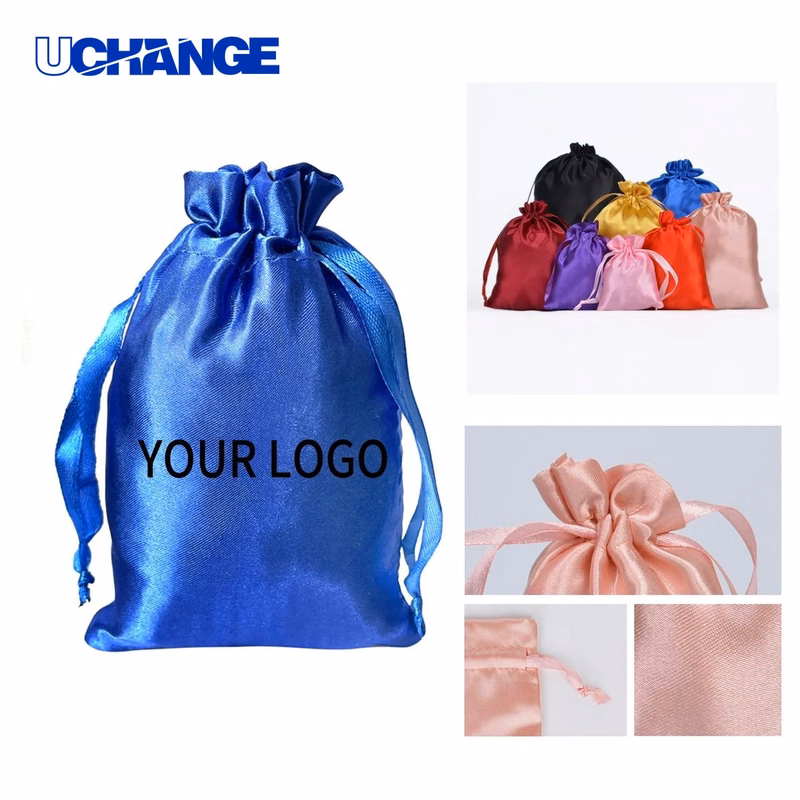 Satin Drawstring Bag Pouch for Gifts