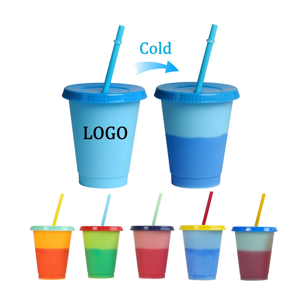 16 Oz. Mood Color Changing Stadium Cup 1