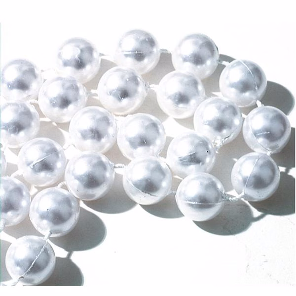 12 Mm Pearl Bead Necklace (12 Pack)