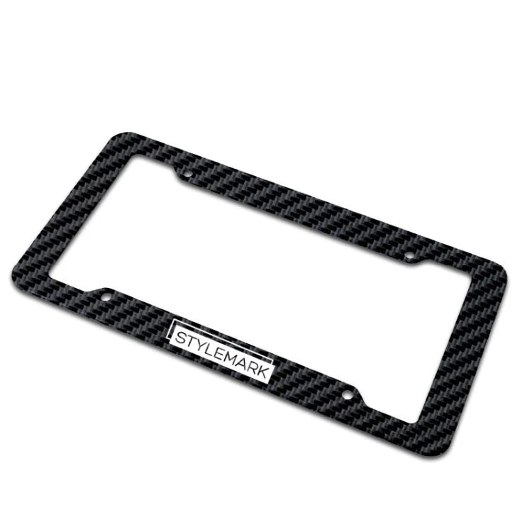 Carbon Fiber License Plate Frames 1