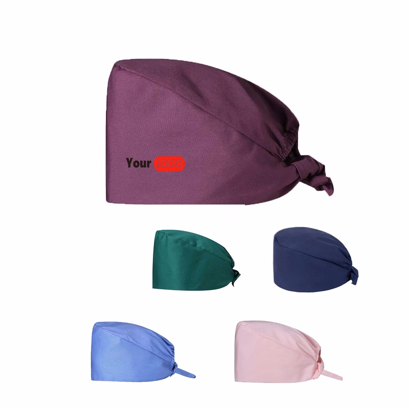 Adjustable Medical Nurse Scrub Cap MOQ 10pcs