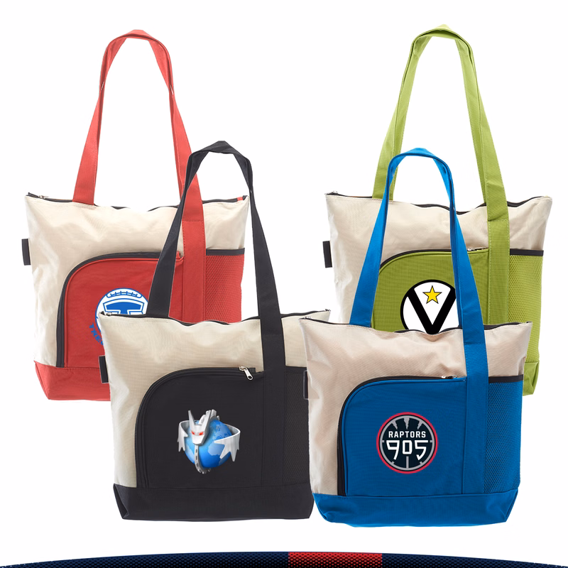 Zipper Tote Bags