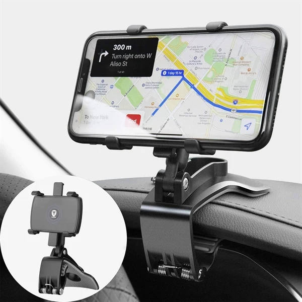 360 Degree Rotation Car Dashboard Phone Holder 1