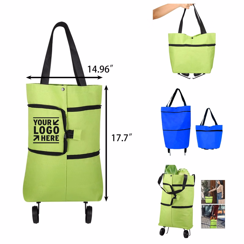 2 in 1 Foldable Shopping Cart