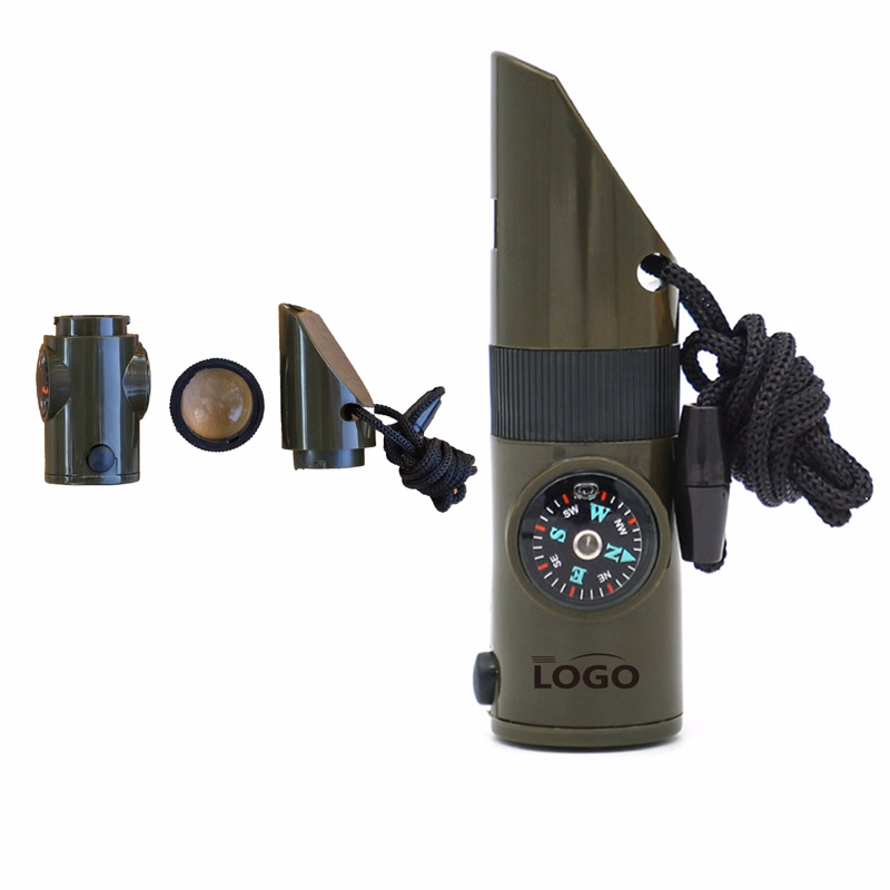 Emergency Whistle - Seven-In-One Functions