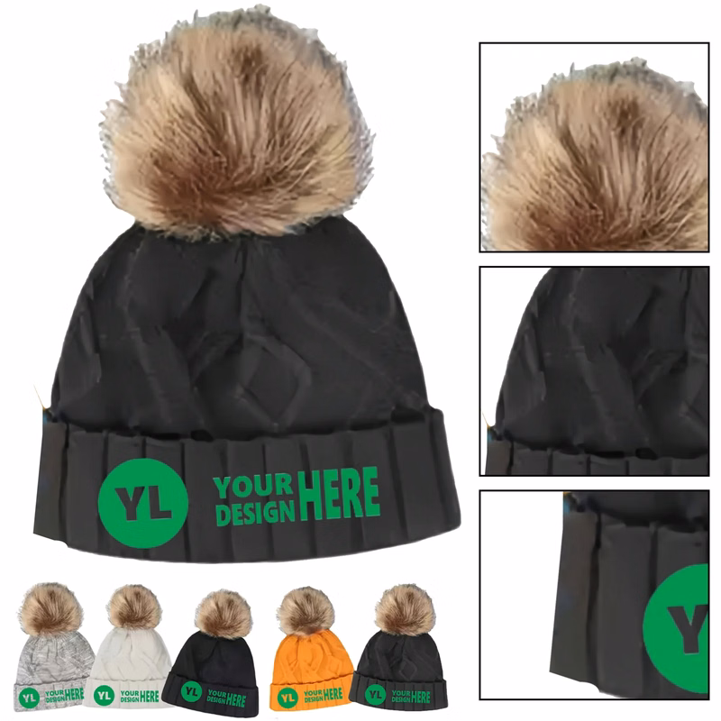 Pom-pom Beanie Hat