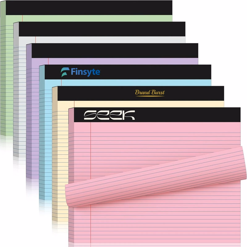 Assorted Colors Writing Pads