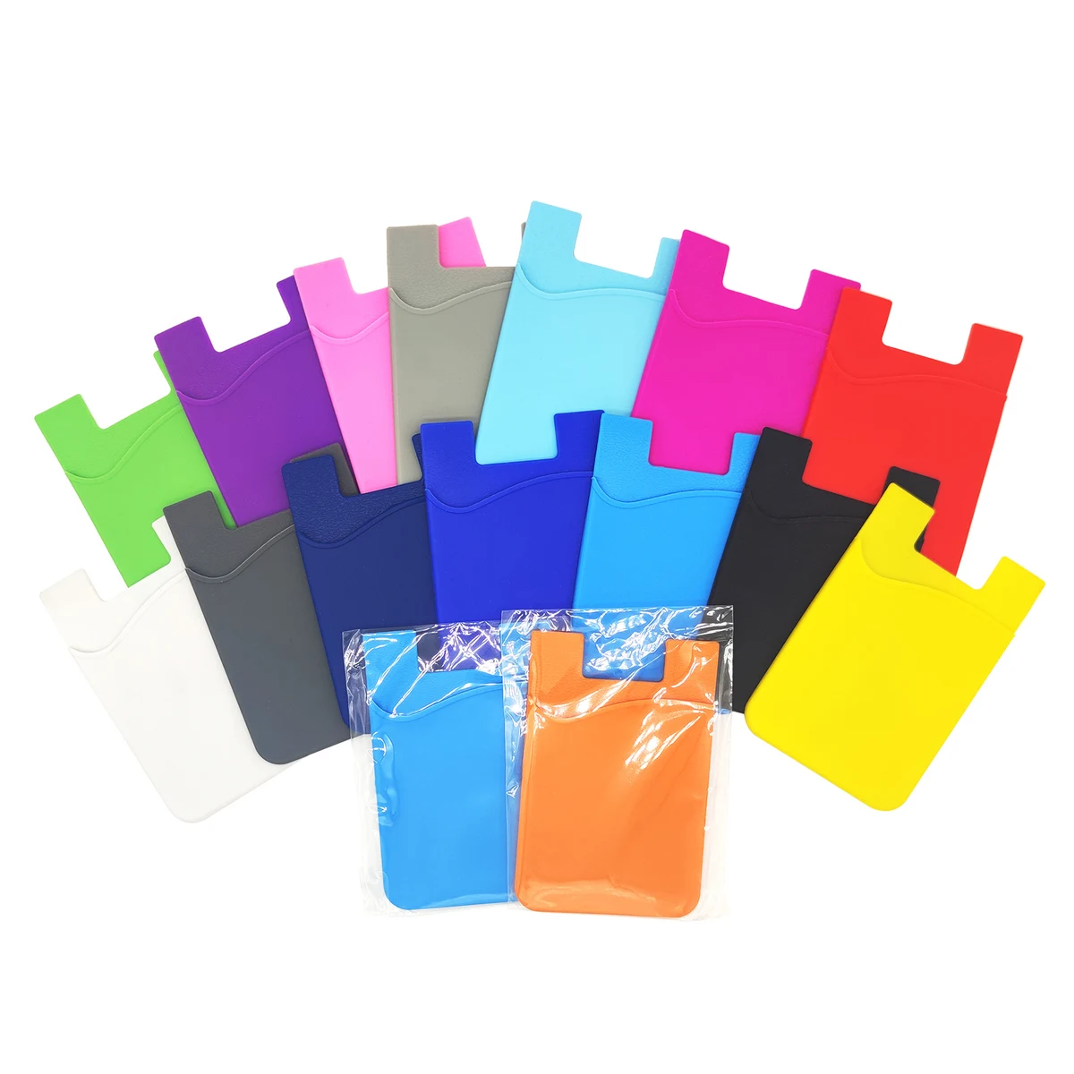 Silicone Mobile Phone Sticker Card Holder 1