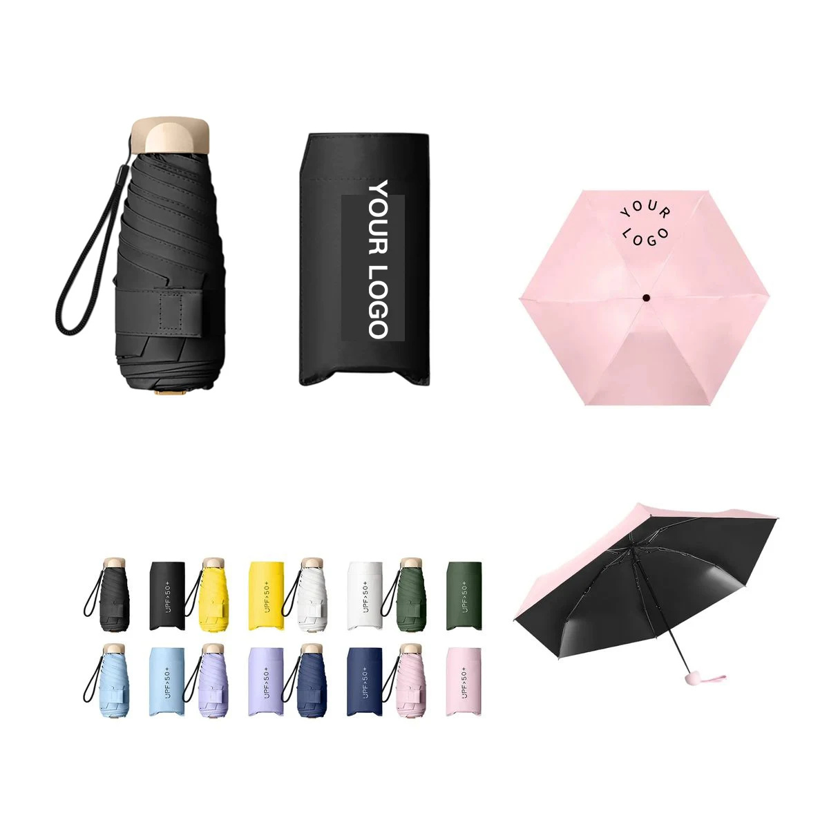 Durable Impact Cloth Pocket Umbrella with Portable Frame 1