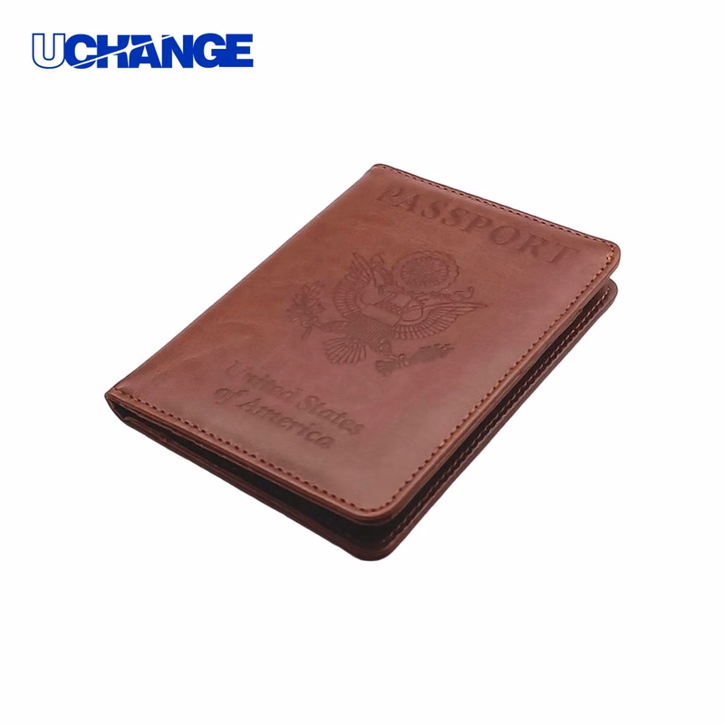 PU Leather Passport Wallet RFID
