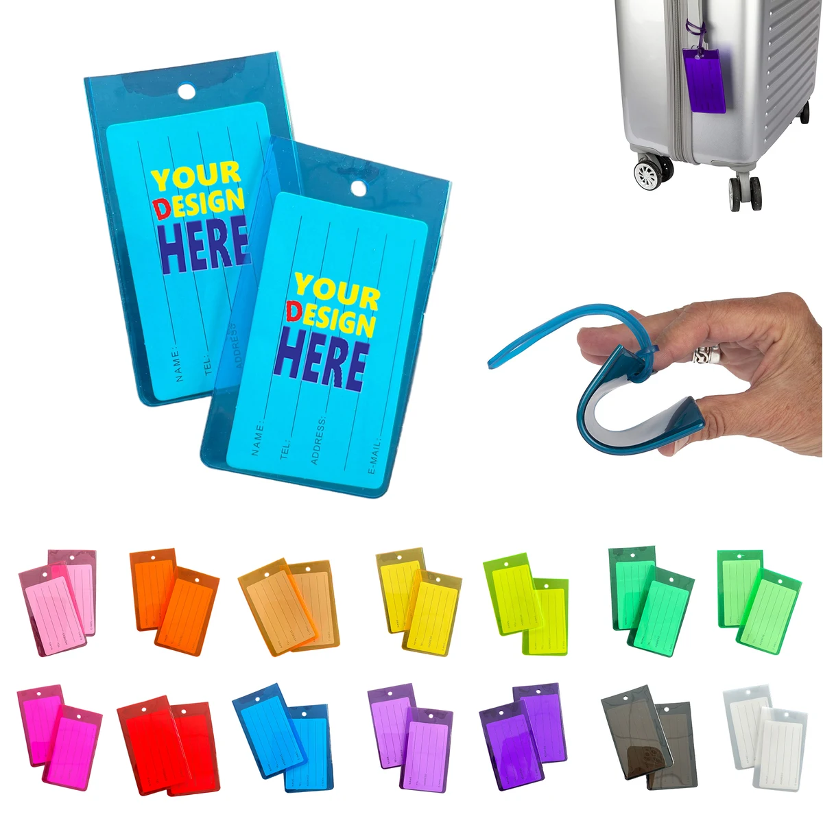 Equipped With Lanyard ID Hang Tags 1