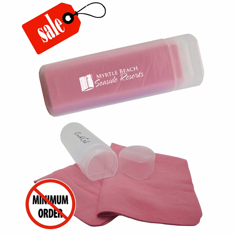 Closeout Cooling Towel with Case - No Minimum