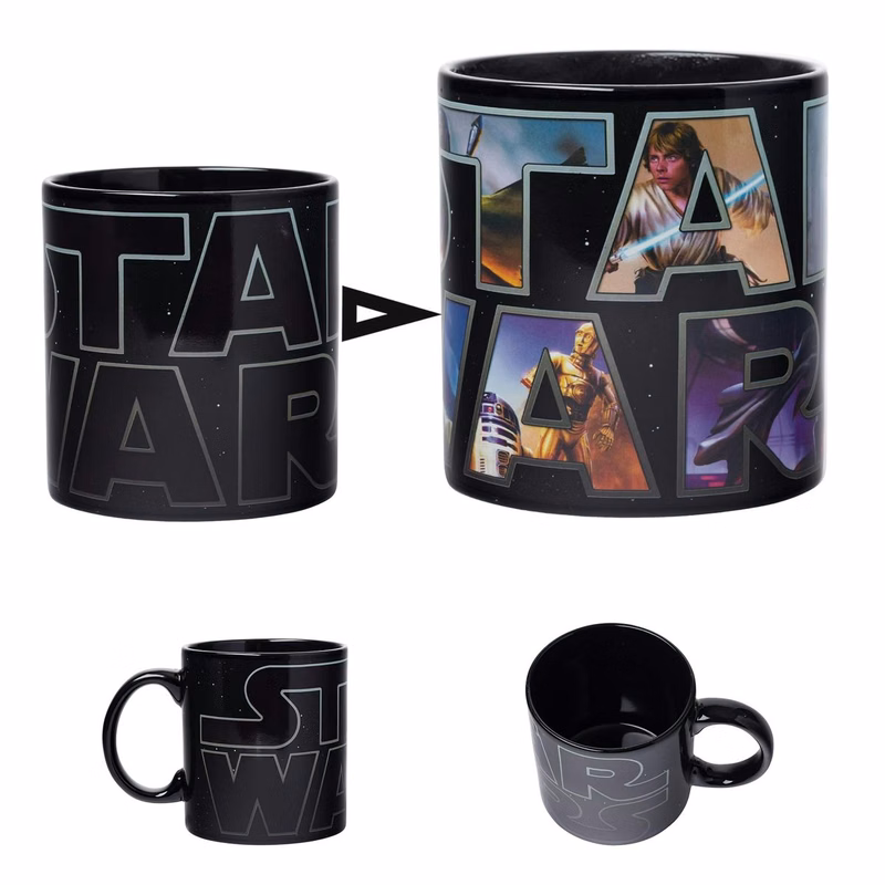 11oz Heat Activated Color Changing Coffee Ceramic Mug
