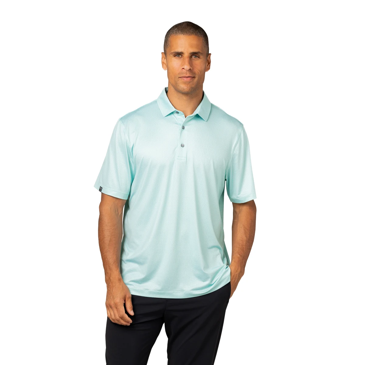 Storm Creek Men's Vacationer Printed Short Sleeve Polo 1