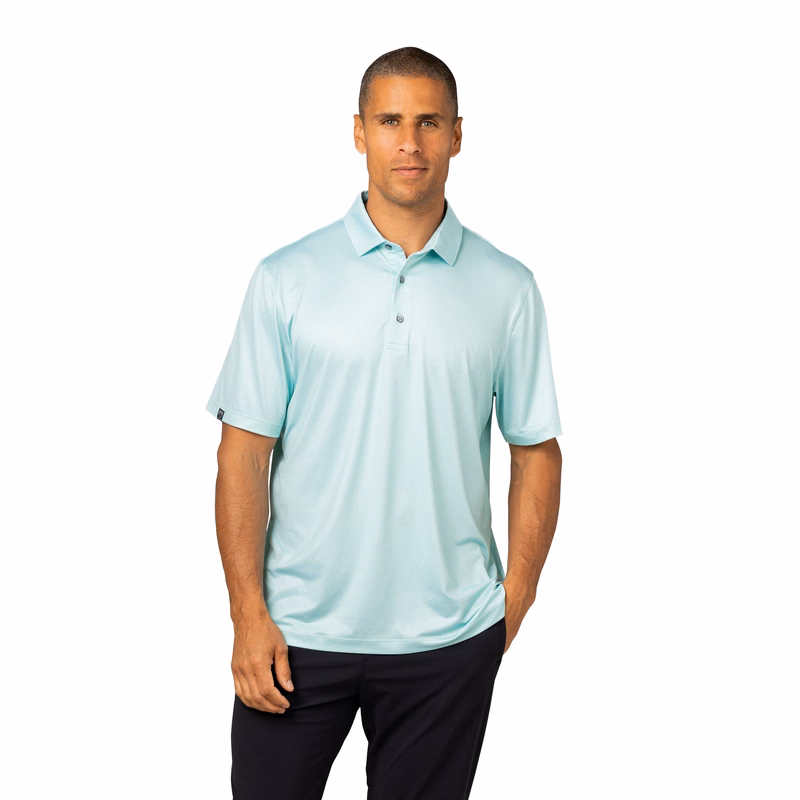 Storm Creek Men's Vacationer Printed Short Sleeve Polo