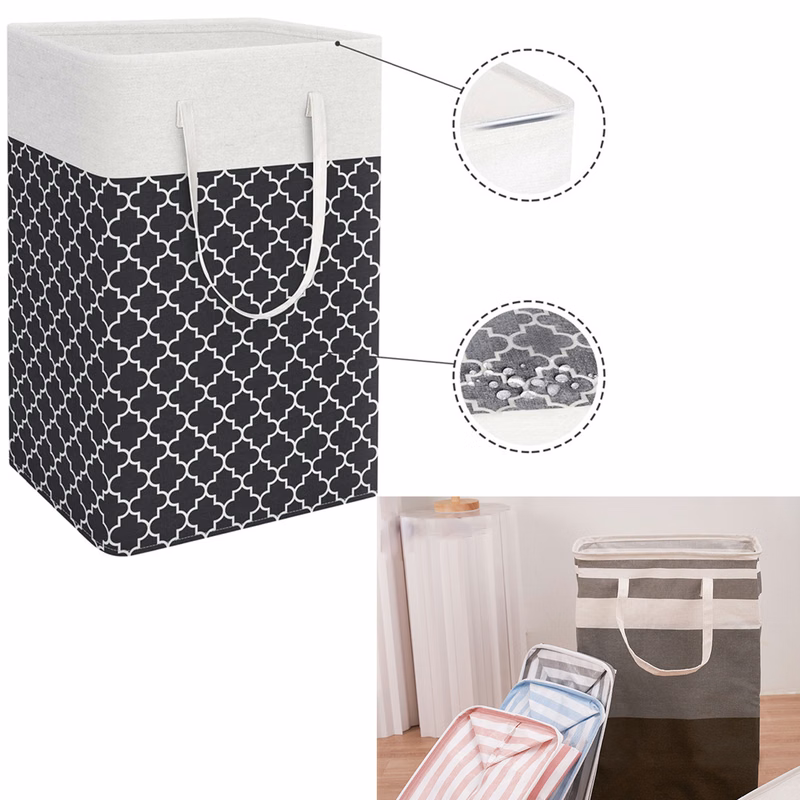 MOQ 50 Waterproof Laundry Hamper with Reinforced Handles