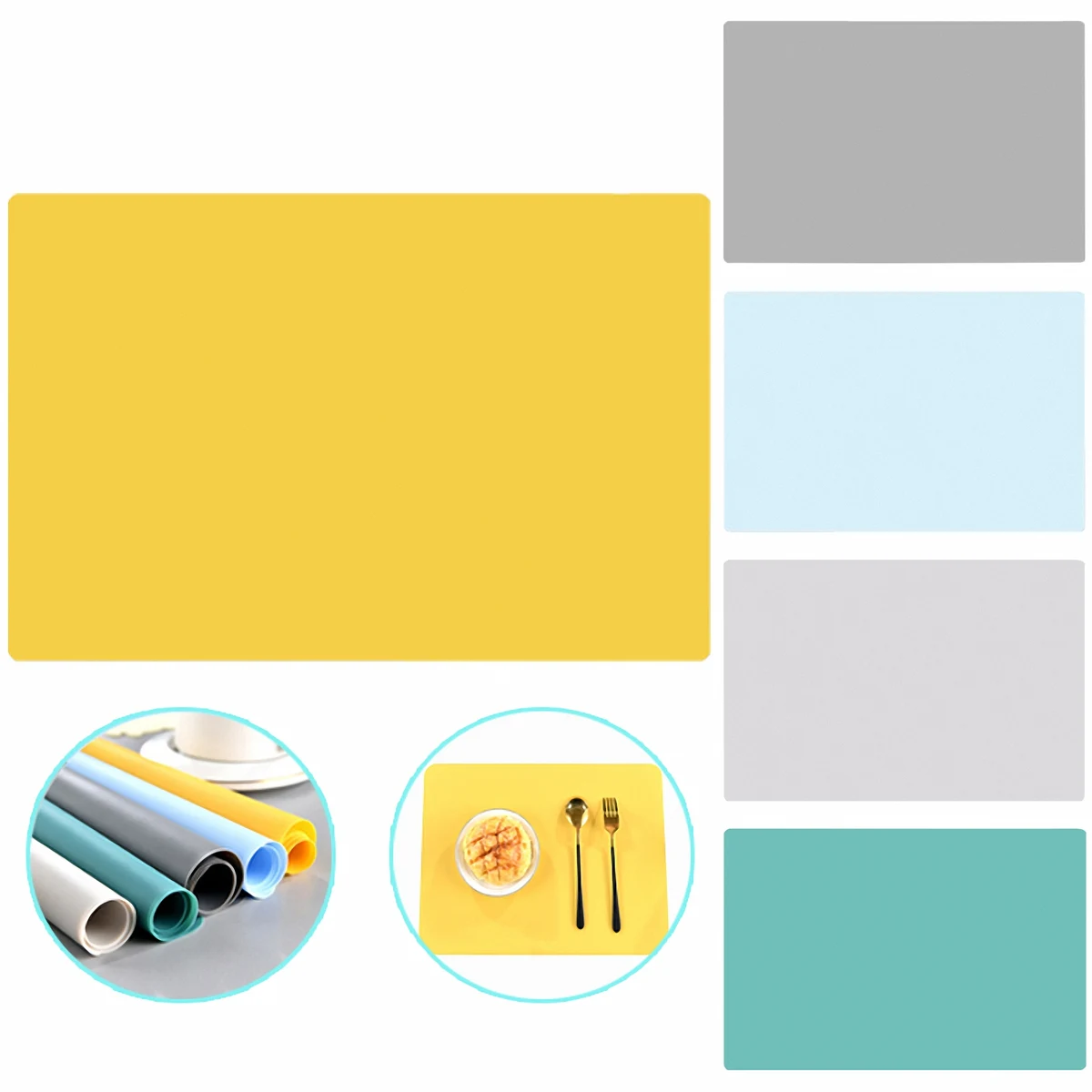 Microwave Safe Silicone Placemat 1