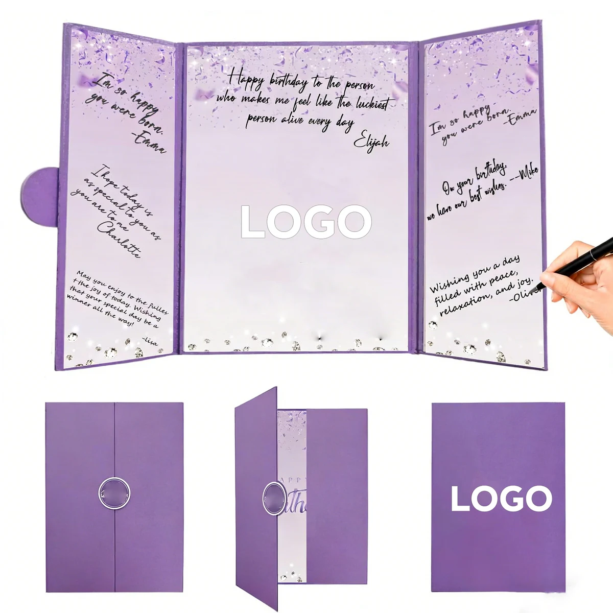 Customized Party Sign-In Guestbook 1