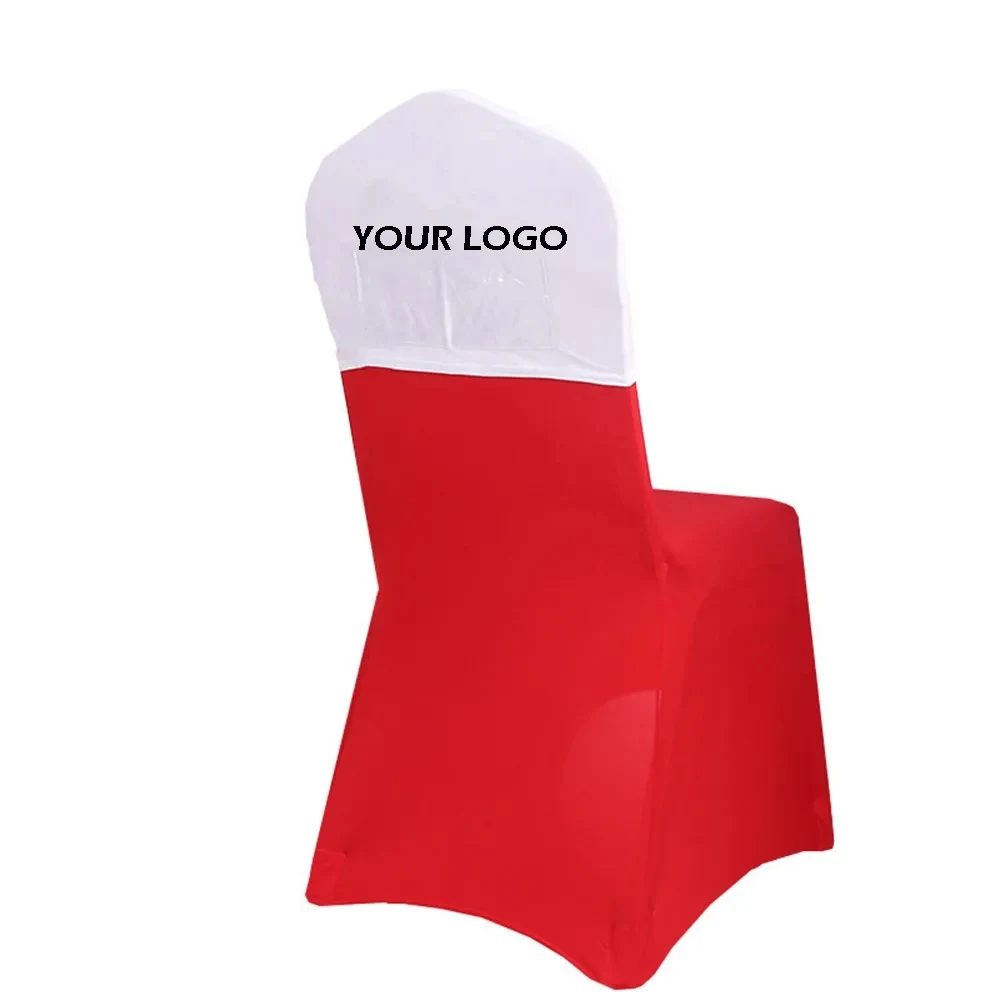 Polyester Half-warpping Style Chair Cover 1