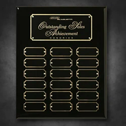 Black Piano Finish Perpetual Plaque 1