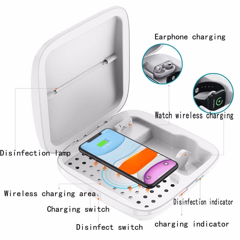 UV Sanitizing Station Wireless Charger