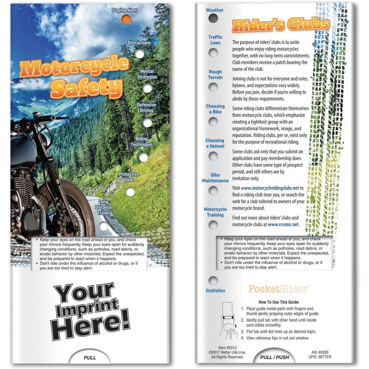 Pocket Slider - Motorcycle Safety 1