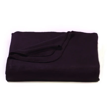 Navy Blue Bamboo Throw Blanket 1