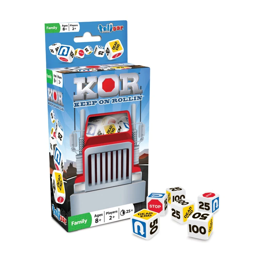 Keep on Rolling Dice Game - Ages 8+ 2+ Players 1