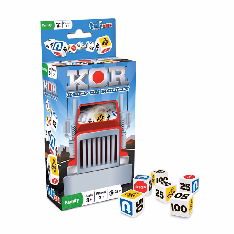Keep on Rolling Dice Game - Ages 8+ 2+ Players