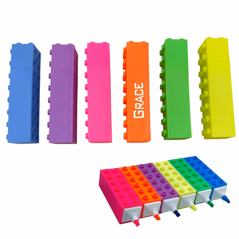 Building Block Shaped Highlighter