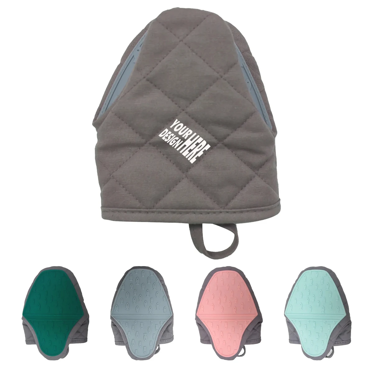Single Thickened Cotton Heat-Resistant OVEN MITT 1
