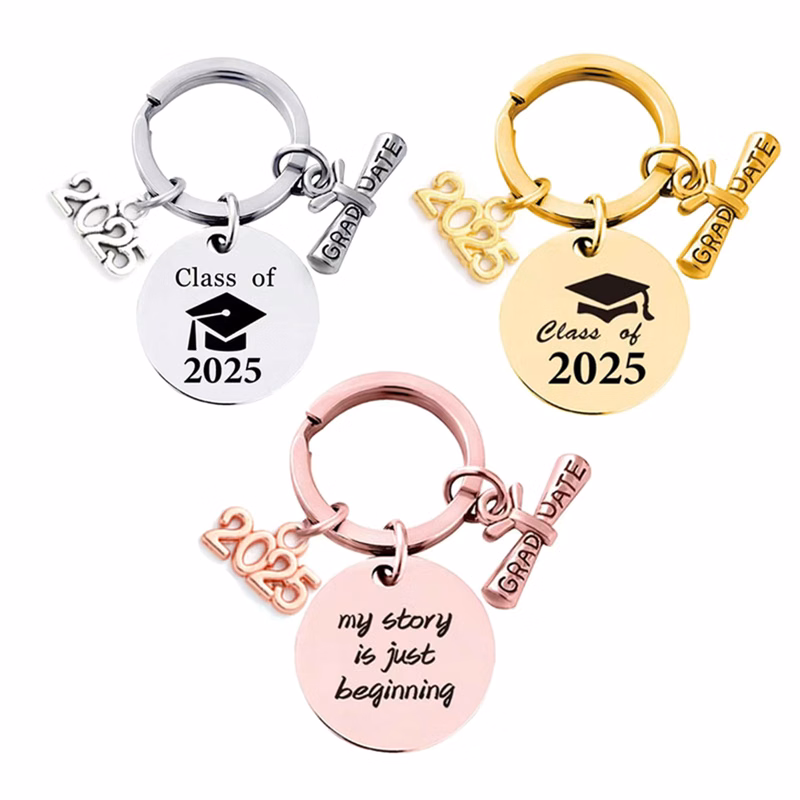 Personalized Class Of 2025 Grad Keychain Gift?