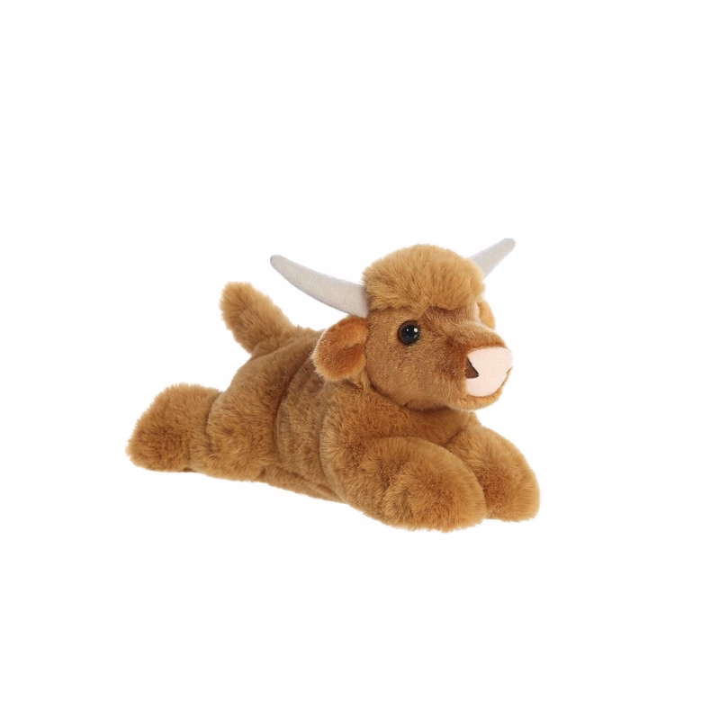 8" Lux Highland Cow