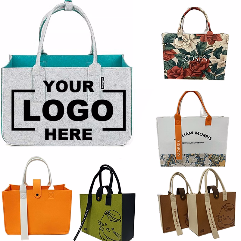 Felt Collapsible Storage Tote