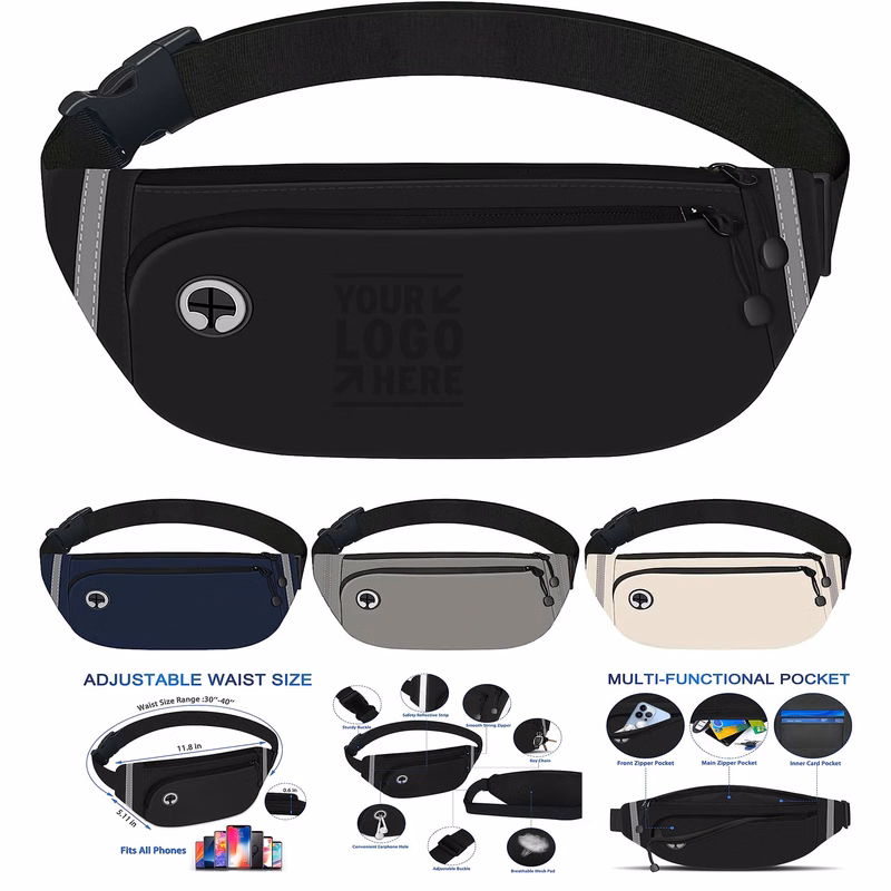 Adjustable Belt Men Women Travel Sports Running Crossbody Waist Pack
