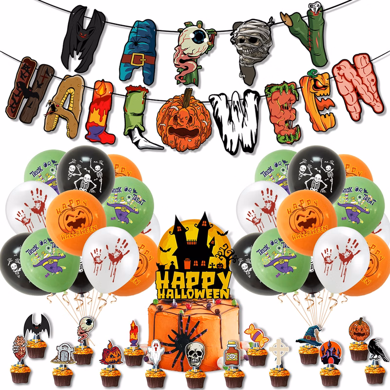 Halloween Party Decoration Balloon Set