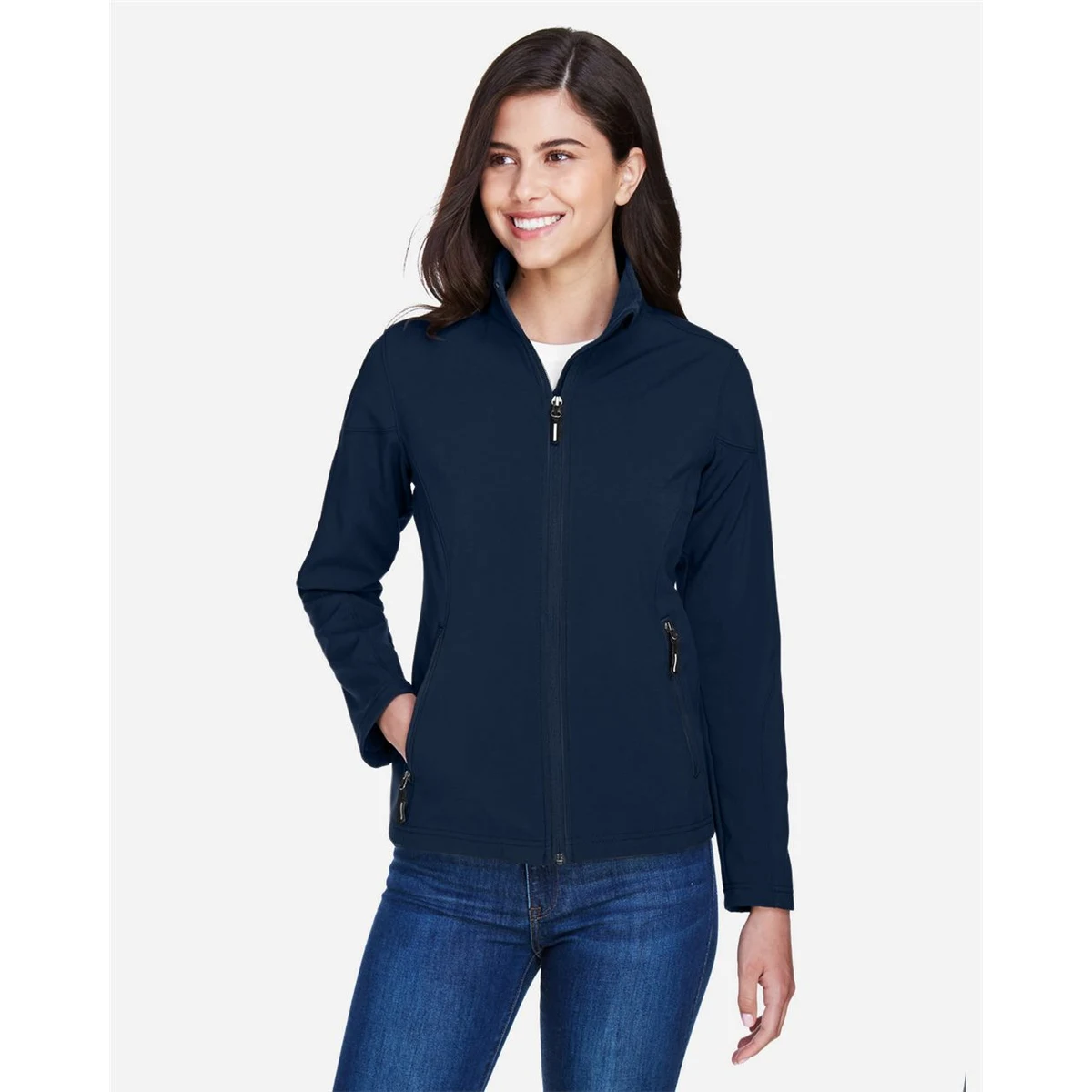 Women's Cruise Two-Layer Fleece Bonded Soft Shell Jacket - 78184 1