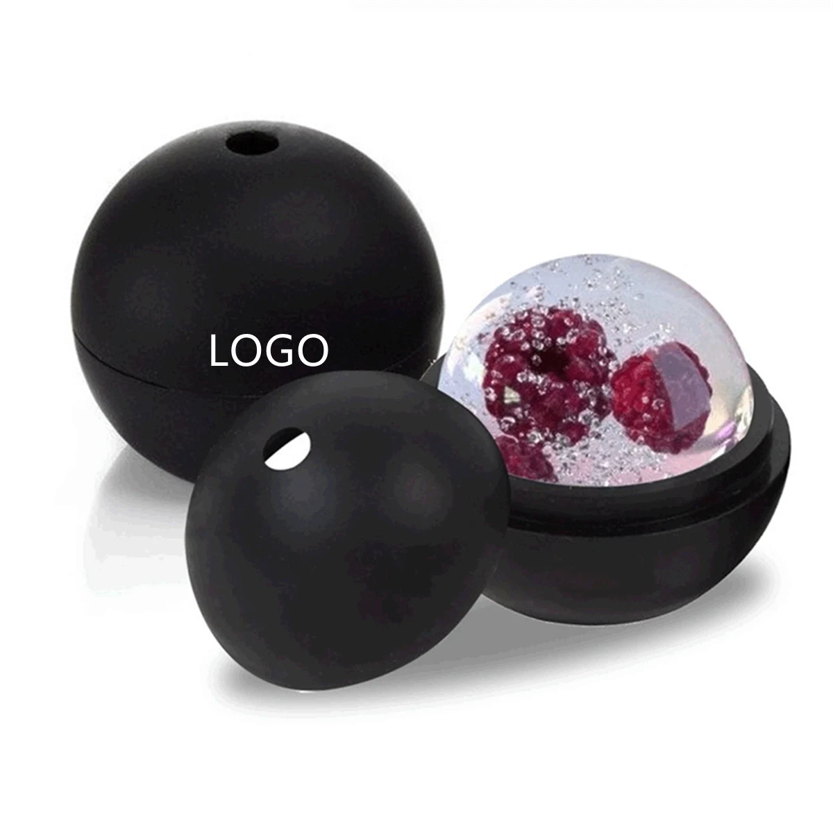 Round Sphere Whiskey Ice Ball Maker 2.5 Inch 1