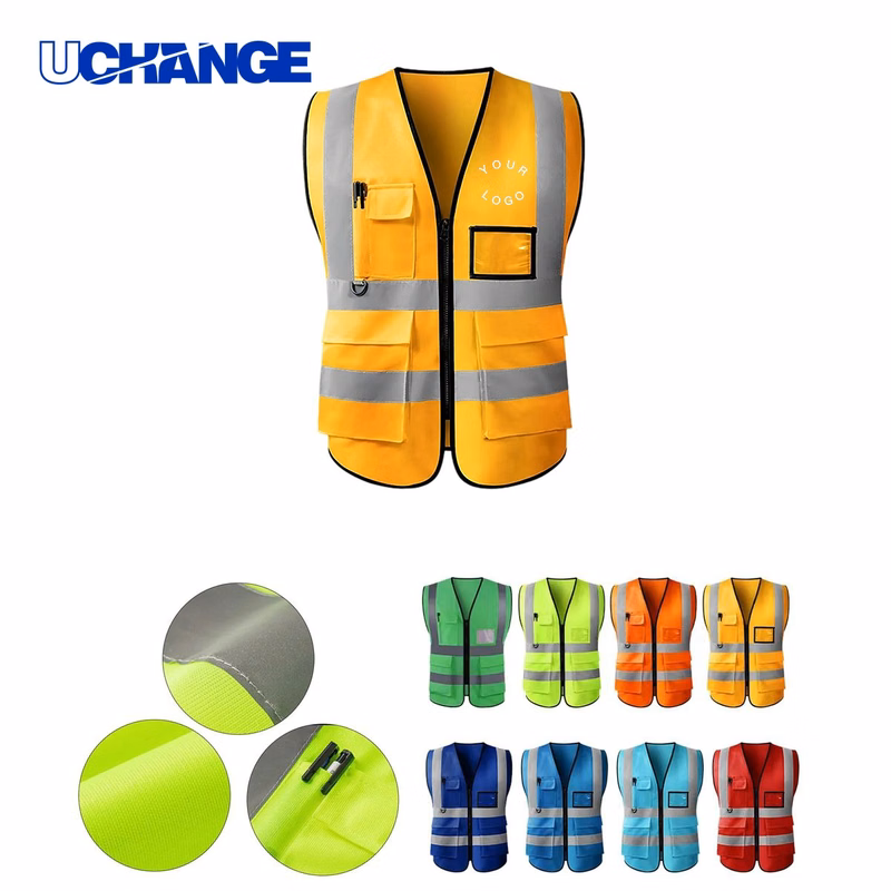High Visibility Safety Vest for Outdoor Work