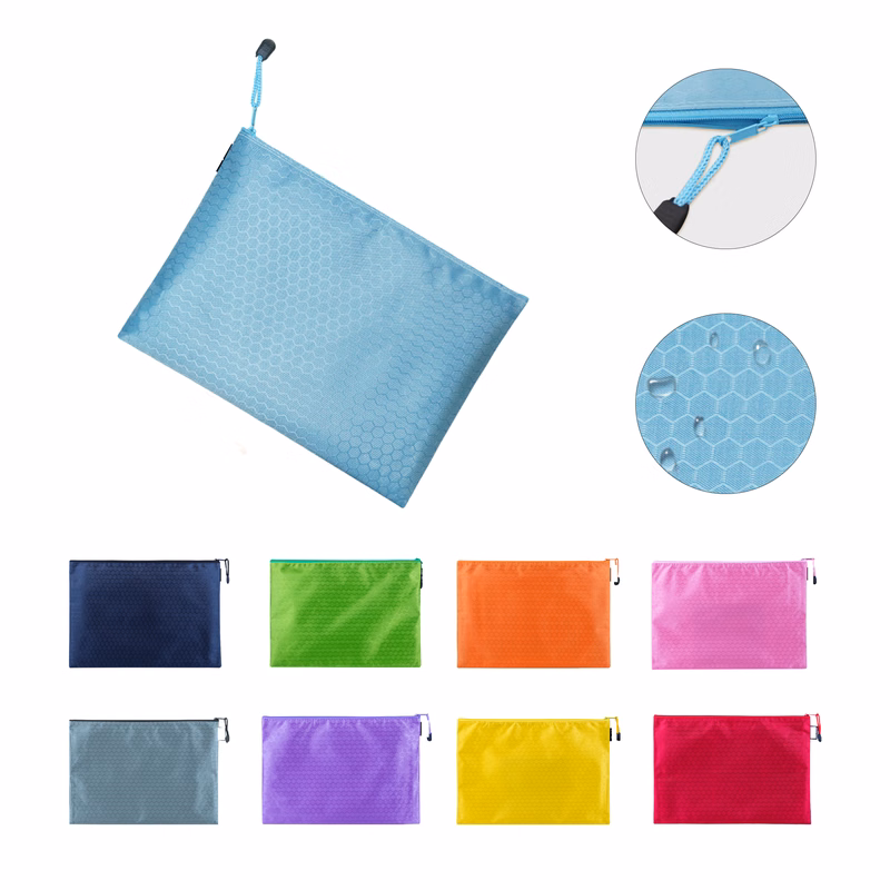 A4 Document Holder Zipper Organizer Pouch