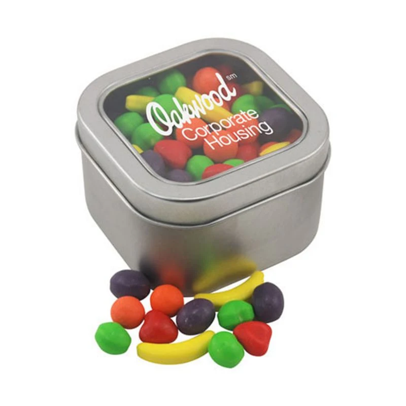 Window Tin with Candy Fruits 1