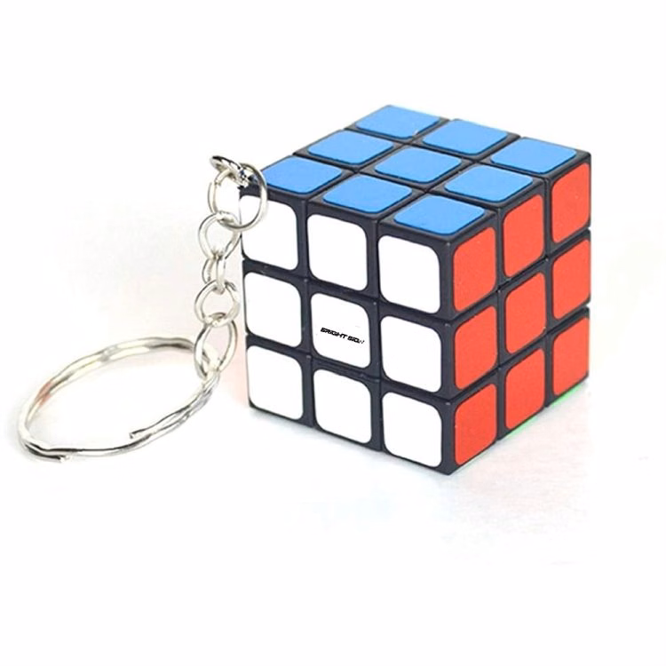 Mini Rubik's Cube Keychain